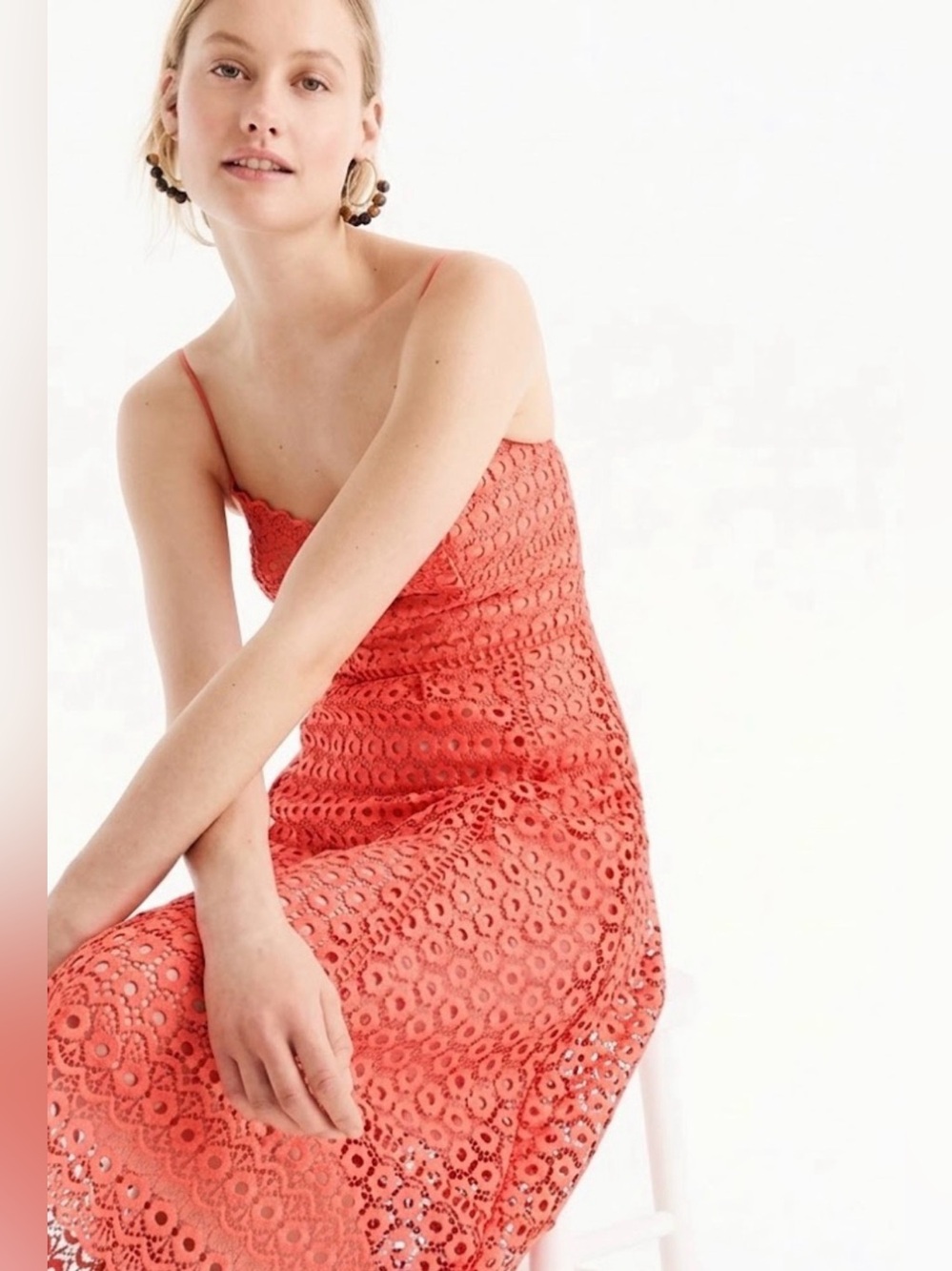 J.Crew Daisy Lace Dress - Picture 1 of 9